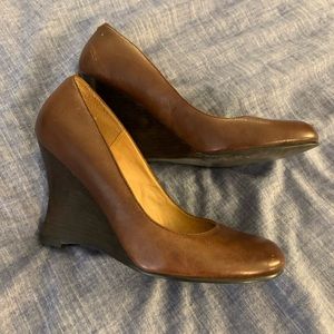 Wilson leather wedges brown 6